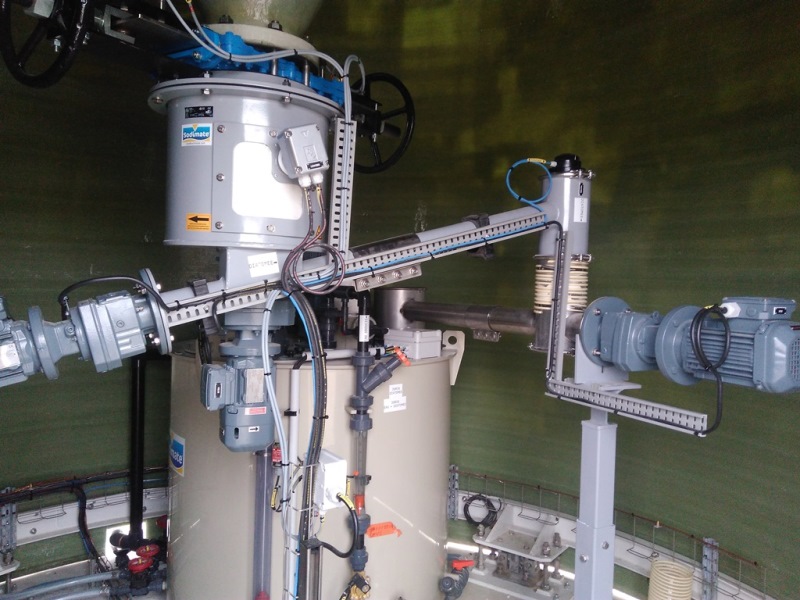 Système de dosage de terre de diatomée